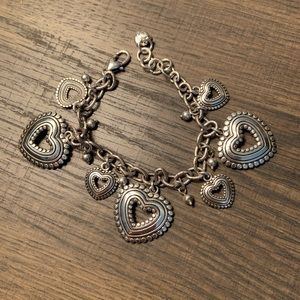 Brighton Jewelry - Brighton Silver Heart Bracelet Brighton Jewelry - Brighton Silver Heart Bracelet